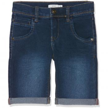 Kinder Jeans-Shorts NKMSOFUS in mittelblau