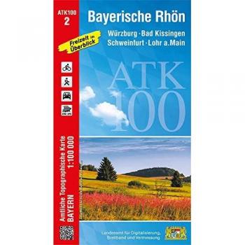 Bayerische Rhön 1:100 000
