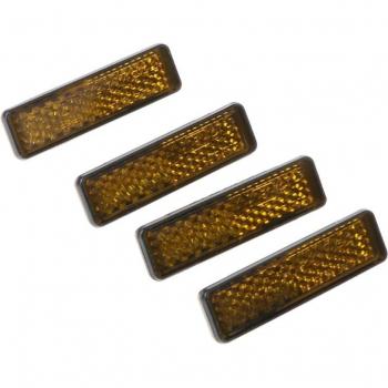 4 Pcs Reflective Bicycle Pedal Set