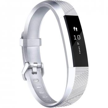 Tobfit Fitbit Alta Replacement Strap in Silver