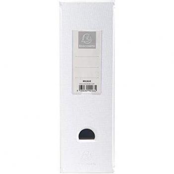 Porte-revue A4 en carton blanc, dos 100 mm