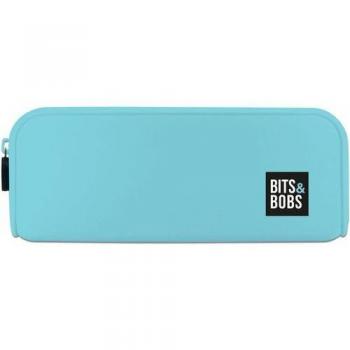 PORTATODO SILICONA AZUL PASTEL B&amp-B 20x7,5x5,5cm