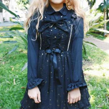 Noche de Estrellas: Vestido Lolita Jsk