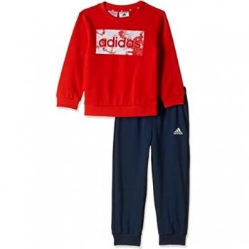 TUTA BAMBINO ADIDAS GN3950 COTONE GIRO COLLO
