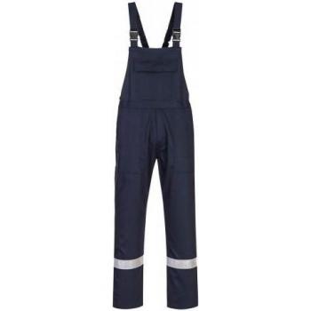 Portwest Men's Iona Bizweld Bib and Brace Overall Size S Dark Blue