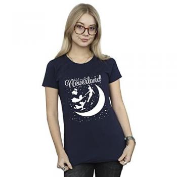 Peter Pan “Take Me to Neverland” Womens’ Navy Cotton Top – M