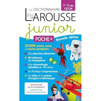 Dictionnaire Larousse Junior poche + CECM. Edition 2024