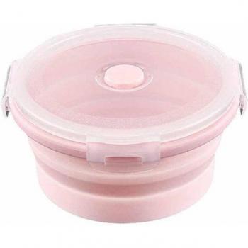 Folding Silicone Bento Box for Kids' Meals
