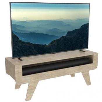 Horton 1.2m Brown Tapered TV Stand for 60 TVs