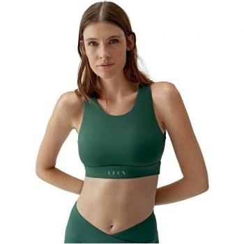 Top Yoga Sportivo Nara Verde Scuro XS