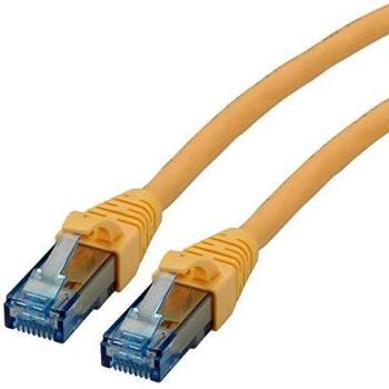 Yellow 15‑m Cat 6A Network Patch Cable (ROLINE 21152728)