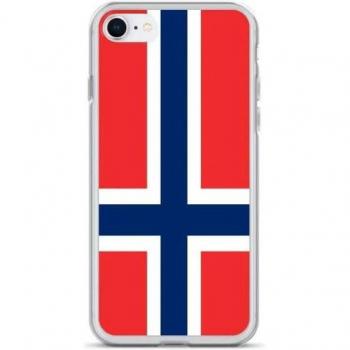 Norway Flag Design Phone Skin for iPhone SE 2020