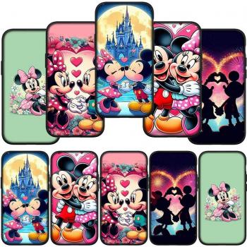 Redmi 9C NFC Phone Case – Mickey & Minnie Pink Theme