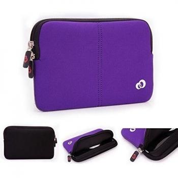 Estuche Neopreno Kroo Slim Morado Ultra para Prestigio
