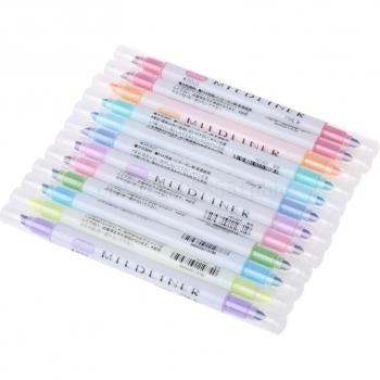 Künstlerische Textmarker für Schule