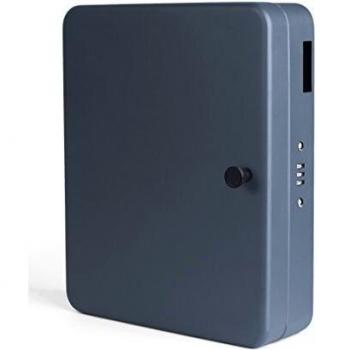 Cassaforte ArmaChiavi Pavo 36 Ganci Lucchetto a Codice Grigio