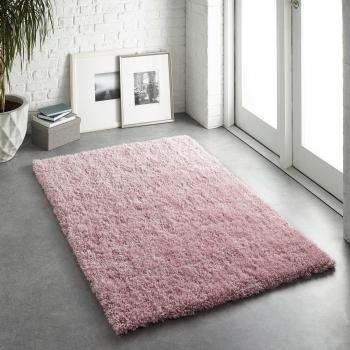 45mm Deep Pink Shag Rug
