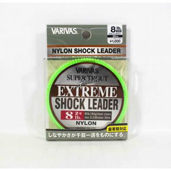 Varivas Extreme Shock Vorfachschnur 30 m 8 lb hellgrün