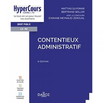 Contentieux administratif. 6e éd.