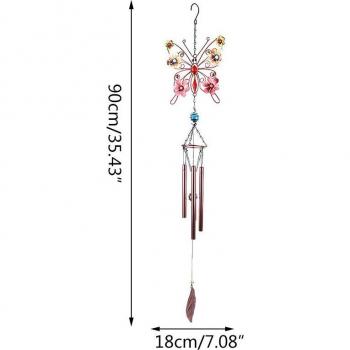 Décoration suspendue en métal papillon