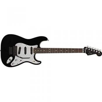 Fender Tom Morello Stratocaster Electric Guitar, Rosewood Fingerboard, Black