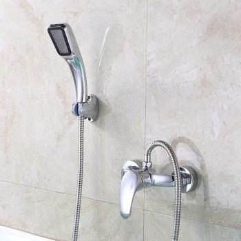 Grifo de Bañera con Ducha y Montaje en Pared