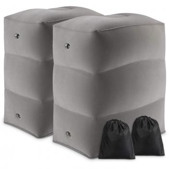 Inflatable Travel Foot Rest Pillow