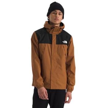 Antora Outdoor Hooded Jacket – L, Burnt Umber / Black