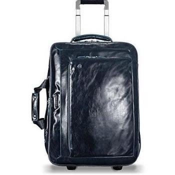 Piquadro Blue Square 2-Rollen Business-Trolley mit Laptopfach, 51 cm, 38 L, Blau