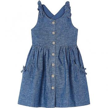 Mayoral Sommerkleid 3928 Blau Regular Fit
