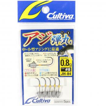 Testina Pesca Jig Piccola 0,8g, Amo Dimensione 8, Modello JH-84
