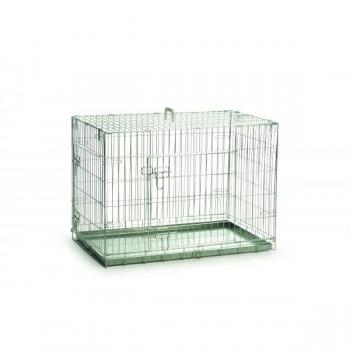 Hondenbench 1 deurs inklapbaar verzinkt 49 x 36 x 40 cm