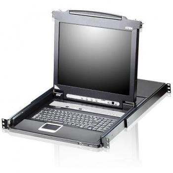 CL5708N-ATA-2XK06GG Aten Switch KVM 8 Porta LCD Integrato USB