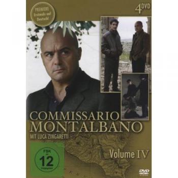 Commissario Montalbano Vol. 4 [4 DVDs] von Sironi, Alberto | DVD | Zustand gut