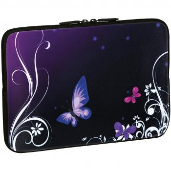 PEDEA Notebook Tasche Design Schutzhülle (13,3 Zoll, Lila)