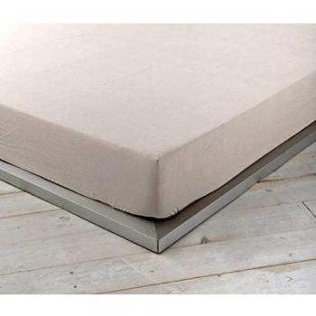 Lenzuolo con Angoli Naturals 135 x 200 cm in Lino