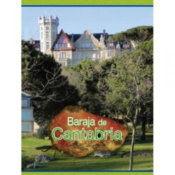 Naipecoleccion Baraja española de 40 cartas de Cantabria Cocido Faro de Ajo Bisonte Pinturas rupestres Santander San Vicente de la Barquera Laredo Comillas Castro Urdiales  Edición especial Coleccionista Mus Tute Brisca Viajar Turismo Viaje Guía Visita