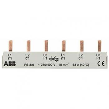 PS3/6 Phasenschiene 3Ph.,6Pins,10qmm