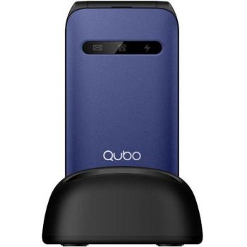 Teléfono Móvil Qubo B 209 Azul (SOS y Base)