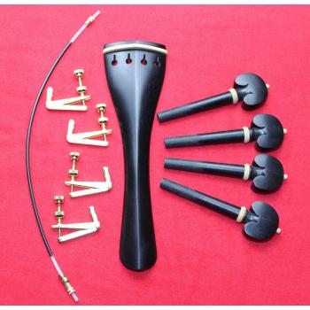 Juego de piezas de cello 4/4: afinadores y cordal de ébano