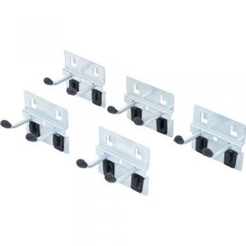 Ganci Doppi Sistema a Parete 40mm Bgs Technic
