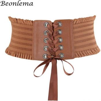 Lace-Up Waist Belt for Women