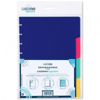 Separadores para Caderno A5 Ingeniox