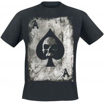 T-shirt manches courtes As de Pique Skullcard