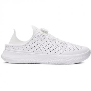 UA Flow Slipspeed Trainer Syn Unisex Tennis Shoes – White