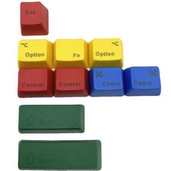 MacBauKom Plus: Oberdruck‑OEM PBT Keycaps (10‑er)