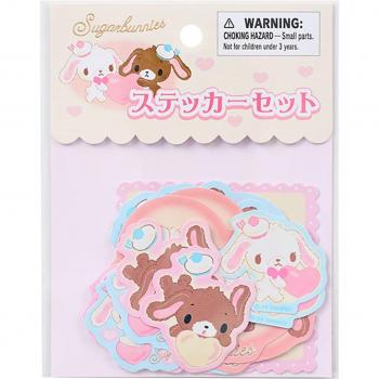 Sanrio Fluffy Bunny Sticker Set