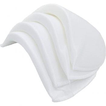White Set-in Shoulder Pads 2 Pair for T-Shirts