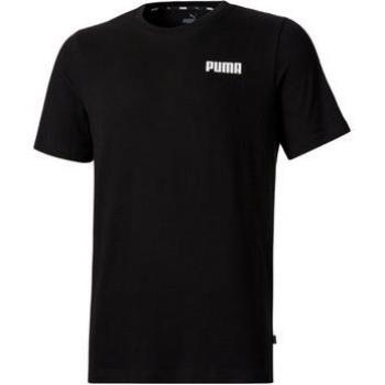 Vêtement urbain masculin : t‑shirt noir Puma