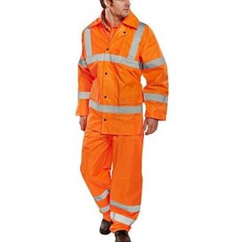 Beeswift Lightweight EN471 EN343 Jacket Trouser Suit BSW16828